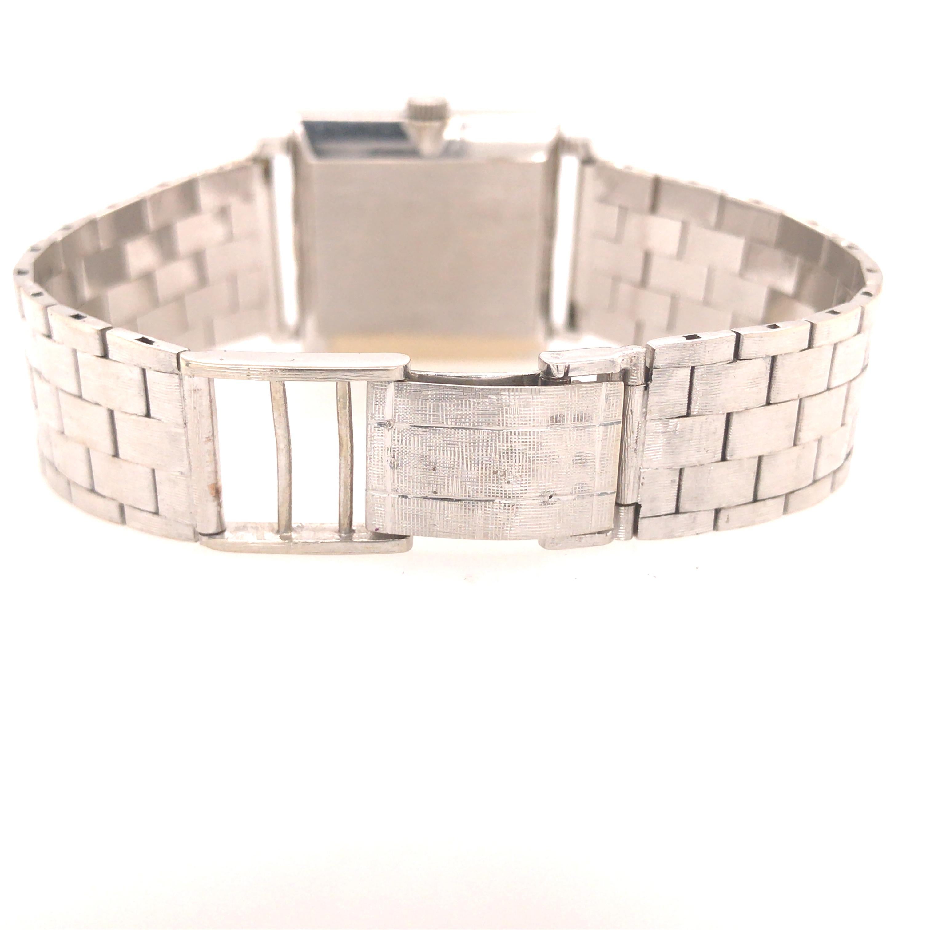 14 Karat Vintage Omega Men's Watch White Gold 1