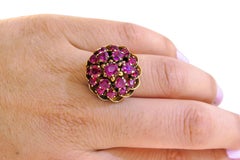 14 Karat Vintage Ruby Ladies Ring