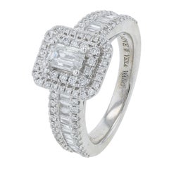 14-karätiges Weißgold-Brautset von Vera Wang mit einem Diamanten von 1,83 Karat
