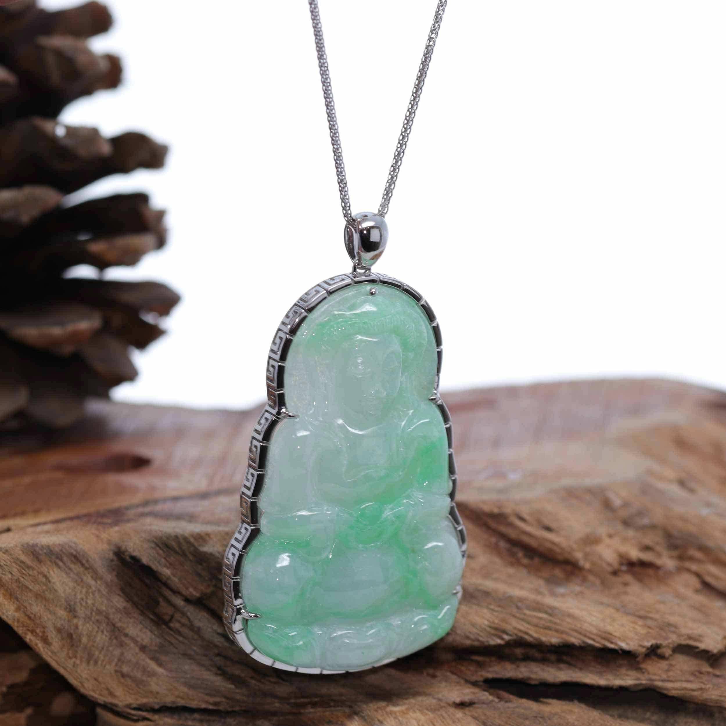jade guanyin pendant meaning