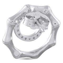 14K White Gold 0.16ct Diamond Earrings ER29883