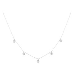 14K White Gold 0.25ct Diamond Necklace NK01630-W