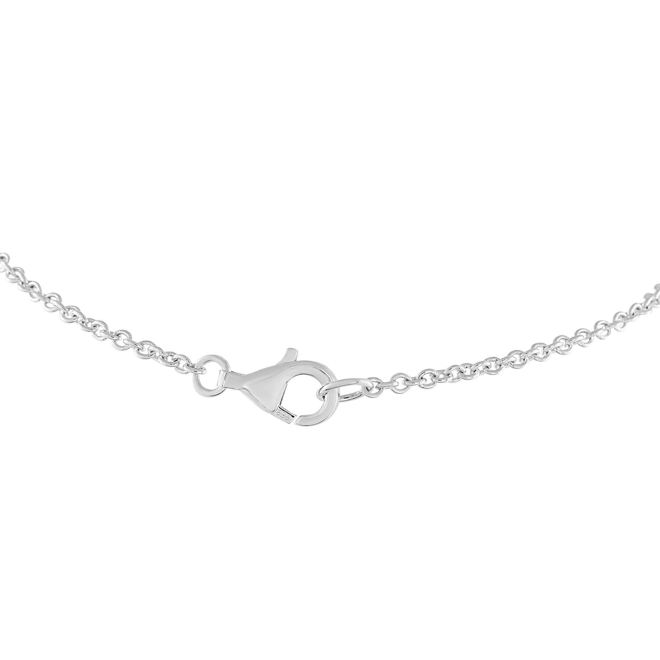 Taille ronde 14K White Gold 0.30ct Diamond Bracelet BR10615-W en vente