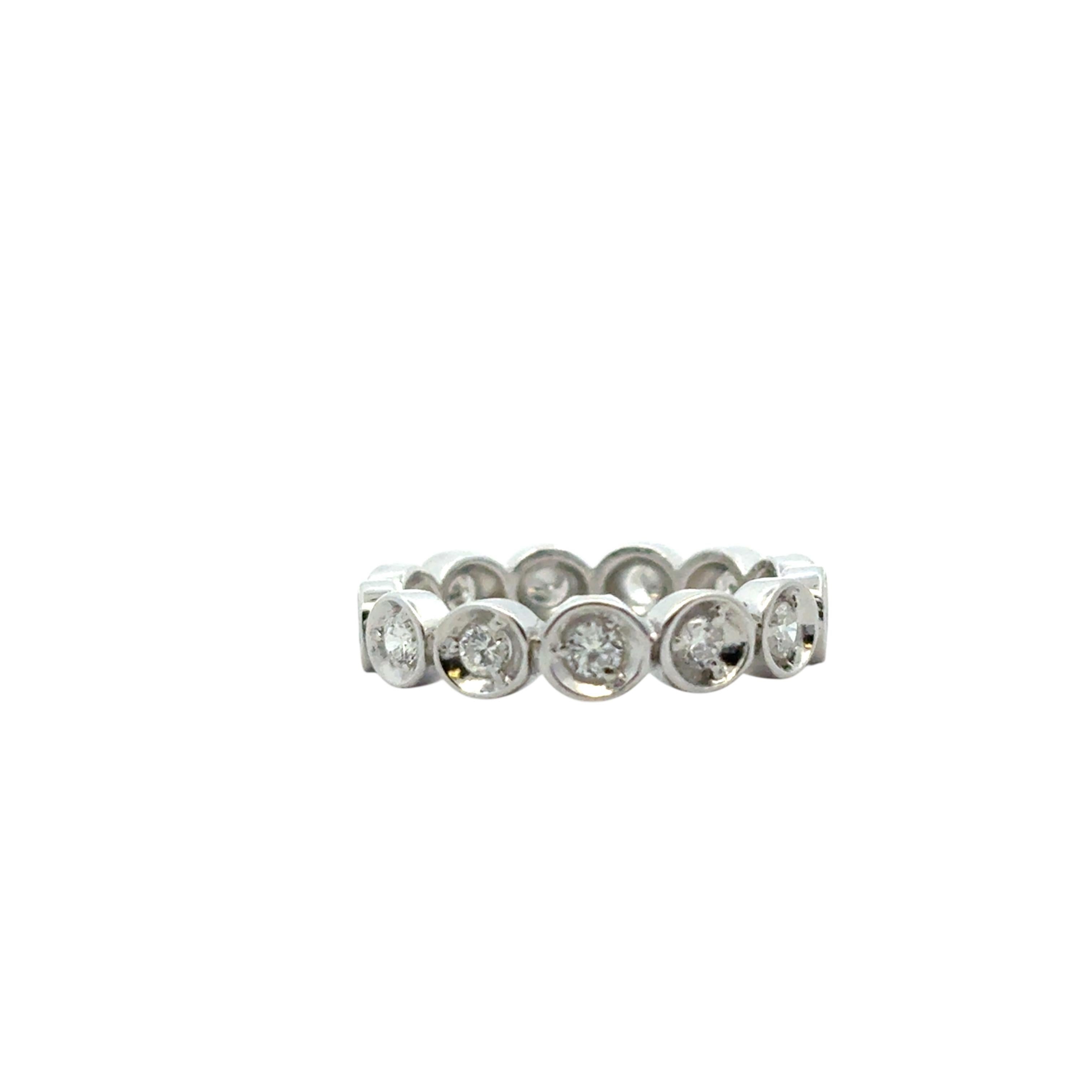 14k White Gold 0.39ctw Natural Round Diamond Eternity Ring

This stunning 0.39ctw Diamond Eternity Ring is in excellent condition and is ready to ship!

Style: Eternity Band, Wedding Band
Material: 14k White Gold
Diamond Details: This ring features