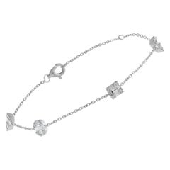 14K White Gold 0.40ct Diamond Bracelet BR10377-W