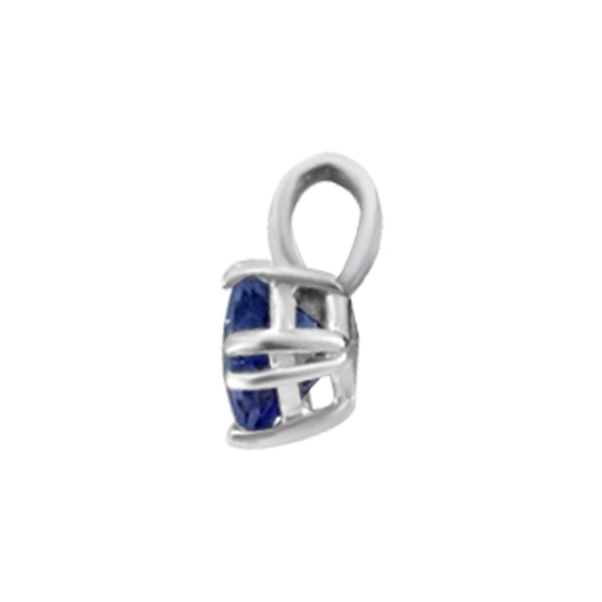 Here Is A Pretty Princess Cut 4MM Tanzanite Pendant .
You Will Have Natural Elegance When Wearing This Beautiful Pendant . This Pendant Is Perfectly Settled In 14K White Gold Complete This Striking Choice.
This Tanzanite Pendant Will Be Perfect