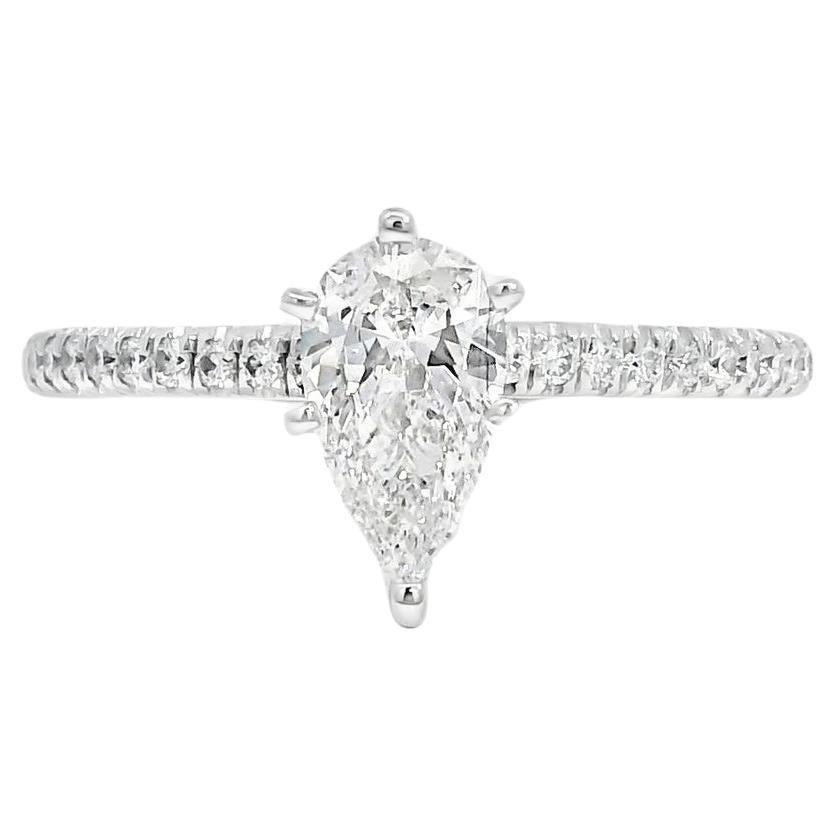 14k White Gold 0.70ct GIA Certified Diamond Engagement Ring