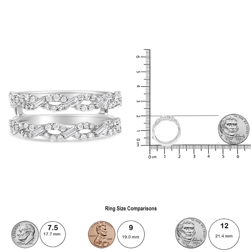 ring enhancer for princess cut solitaire