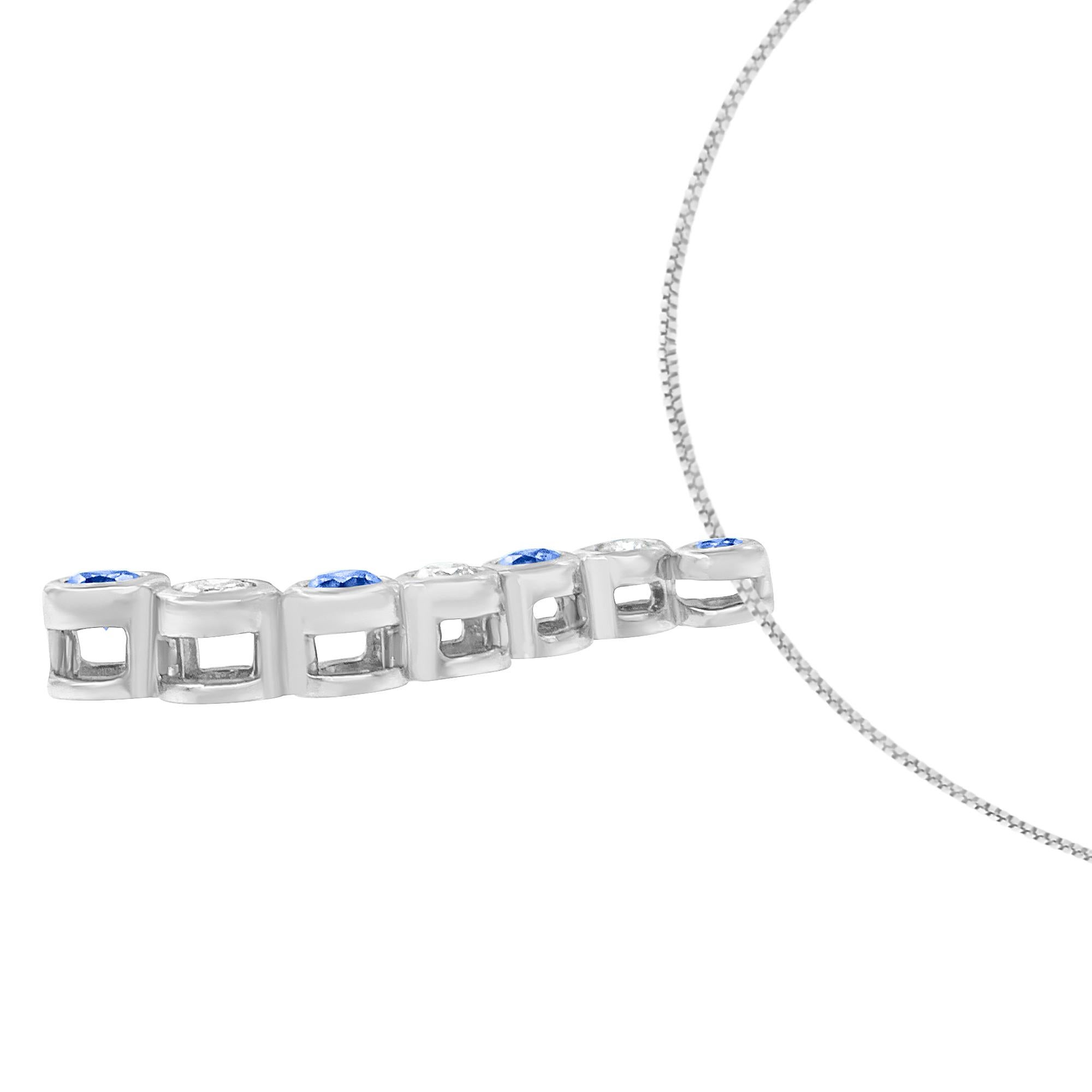 1 carat journey necklace