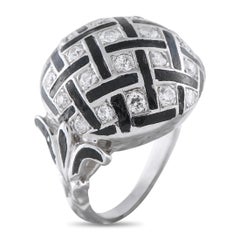 14K White Gold 1.0ct Diamond Ring MF13-021026