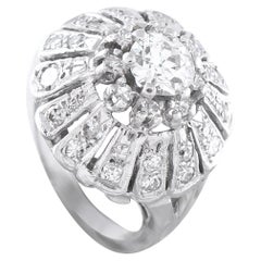 14K Weißgold 1,25ct Diamant Ring MF16-021026
