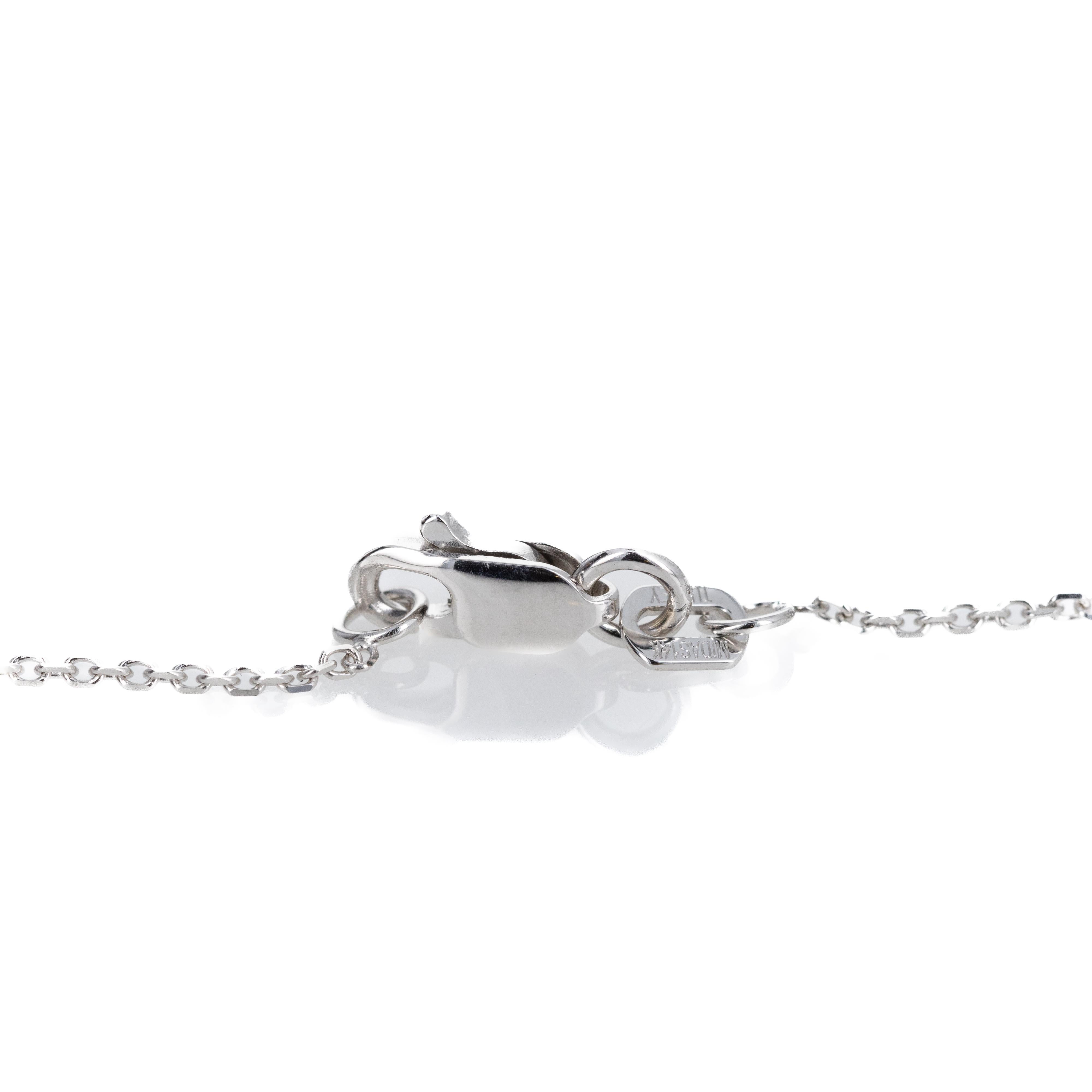 Era: New
Composition: 14K White Gold
Primary Stone: Round Brilliant Diamond
Carat Weight: 1.0 Carats
Color/Clarity: F / SI2
GIA Number: 5231386927
View GIA Report
Accent Stones: Ten Round Brilliant Diamonds
Total Carat Weight: 0.65