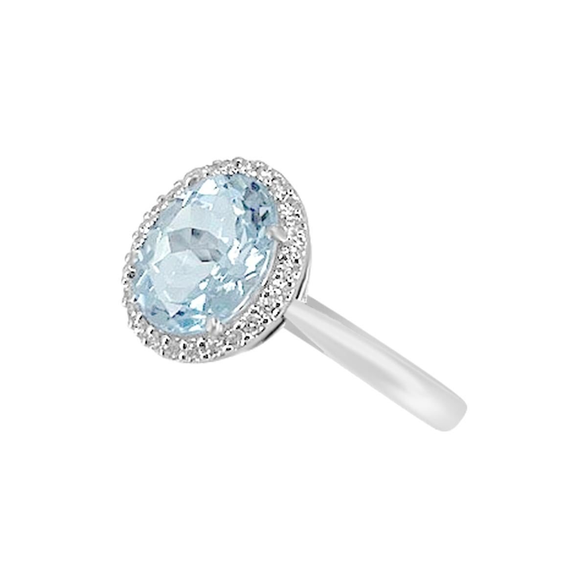 A Truly Stunning Ring!
Featuring A 9x7mm Icy Blue Oval Aquamarine Of 1.74Cts For A Glamorous And Elegant Look This Beautiful Piece Is Crafted In 14K White Gold.
Aquamarines Make For The Perfect Engagement Rings, Wedding Rings Or As A Gift To