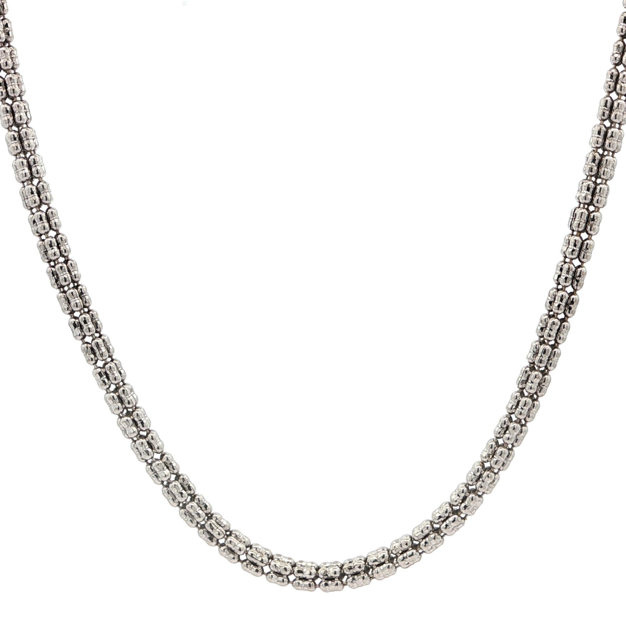 14k White Gold 20