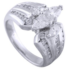 14K White Gold 2.10ct Diamond Ring MF09-022426