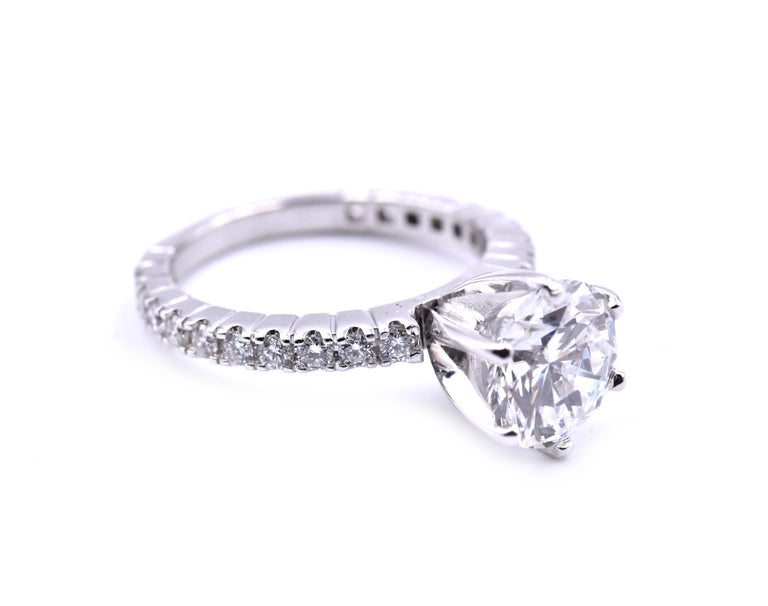 14 Karat White Gold 212 Carat Diamond Engagement Ring