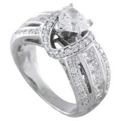14K White Gold 2.20ct Diamond Ring MF18-050526