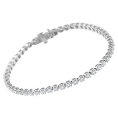 14K White Gold 2.38ct Diamond Tennis Bracelet MF18-111325