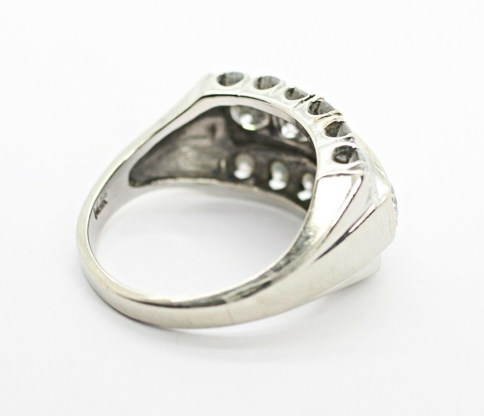 3 row wedding band