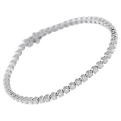 Bracelet de tennis en or blanc 14K 3.0ct Diamond MF21-111325