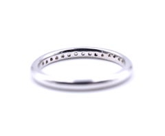 14 Karat White Gold .30 Carat Diamond Band