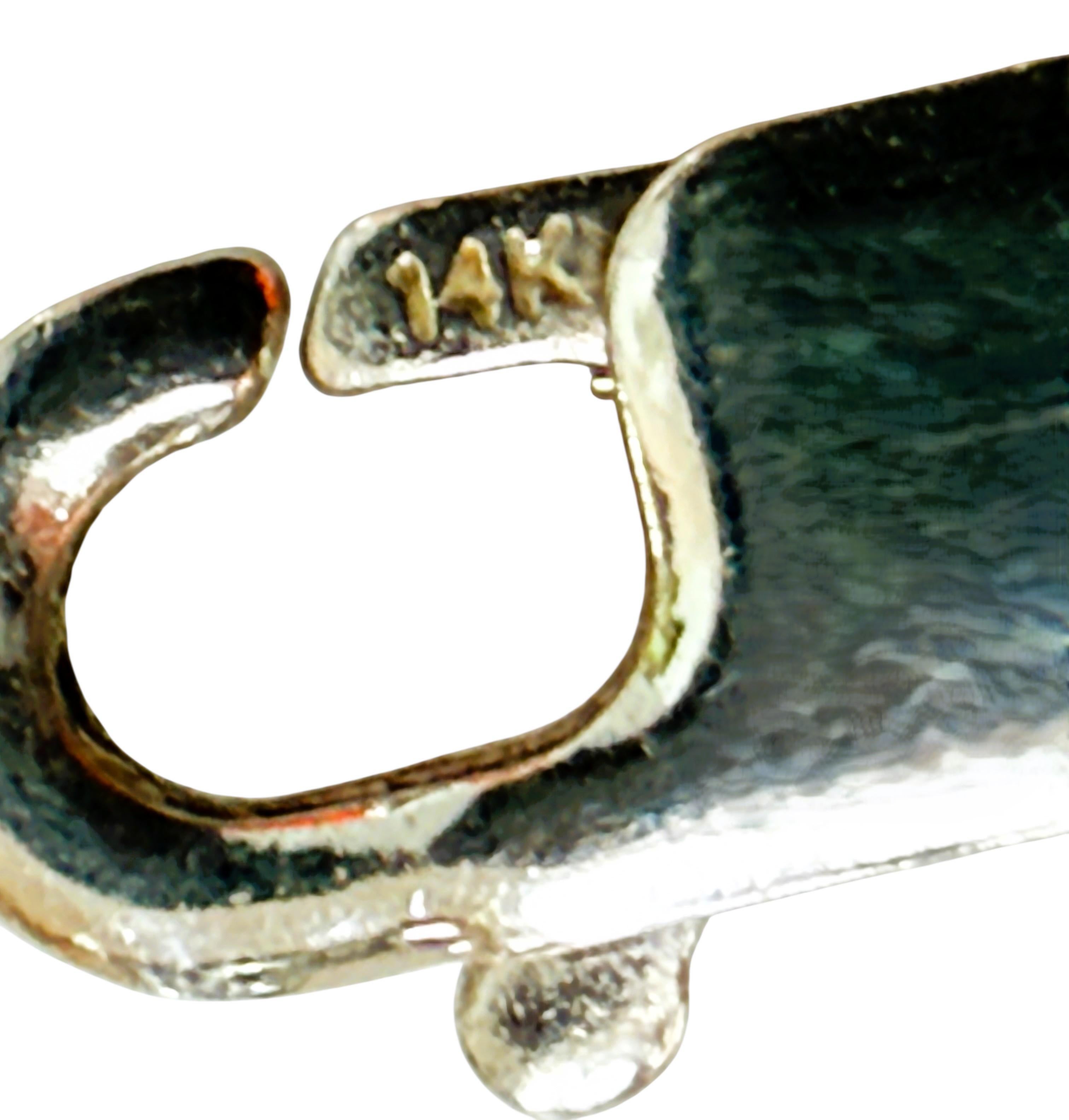 Colgante de oro blanco de 14 quilates de 3,25 quilates de topacio azul corte pera y diamante 18 Art Decó en venta