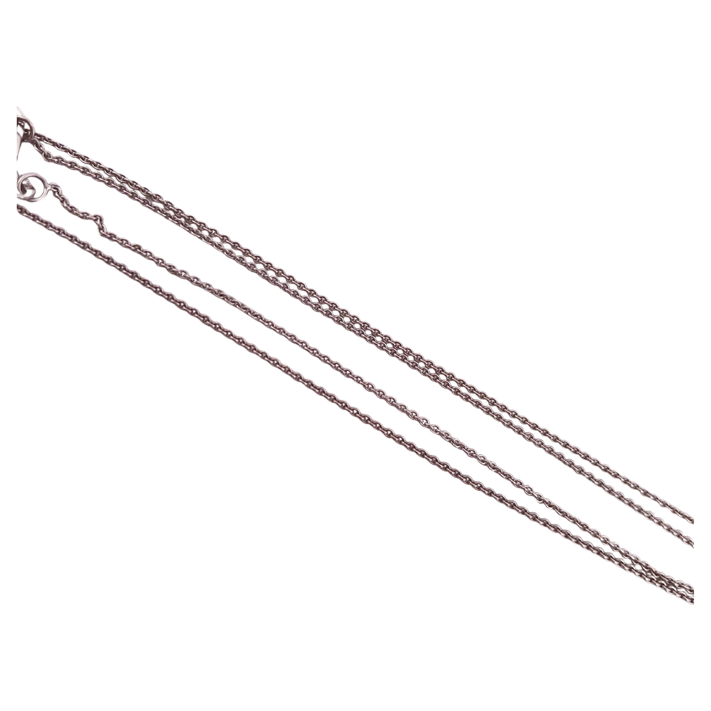 14k Weißgold 4,32ctw & 0,15ctw Diamant-Anhänger im Angebot 1