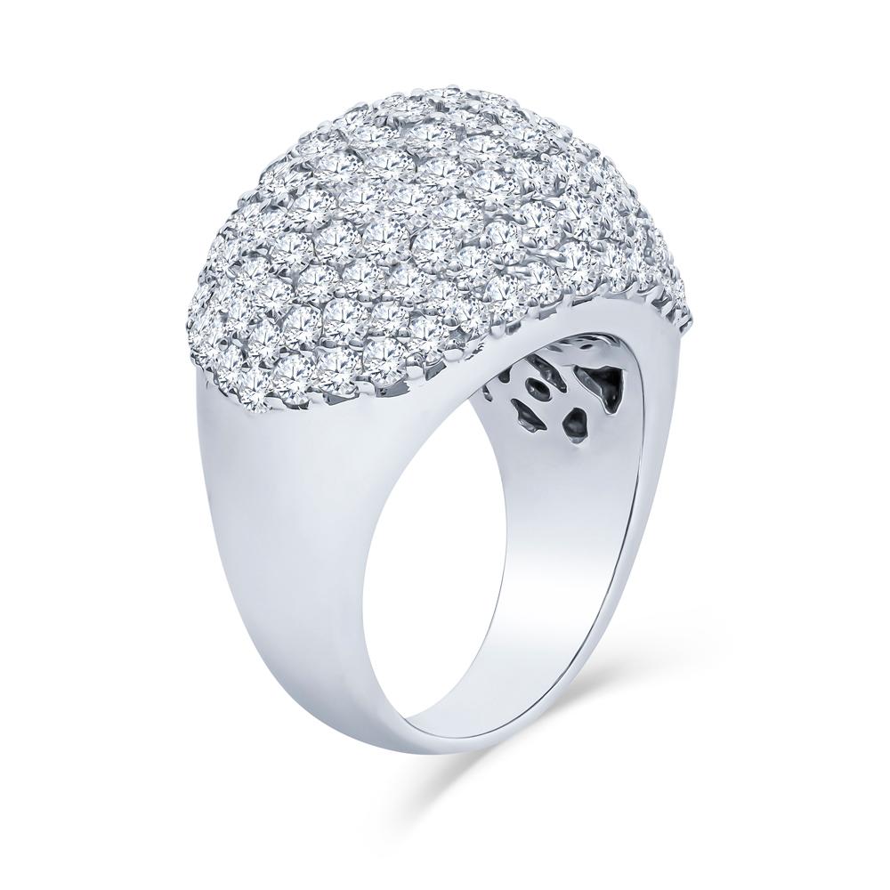 14K White Gold 4.50 CTW Diamond Cluster Dome Ring Size 6.5


The Ring Consists Of Round Brilliant Cut Natural Diamonds, Weighing Approximately 4.50 Carat Total Weight.
Color Grade: G-H
Clarity Grade: VS1-VS2


Total Carat Weight: 4.50 CTW 
Total