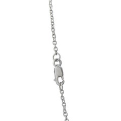 Collier en or blanc 14K à diamants multicolores de 5,50ct MF08-020526