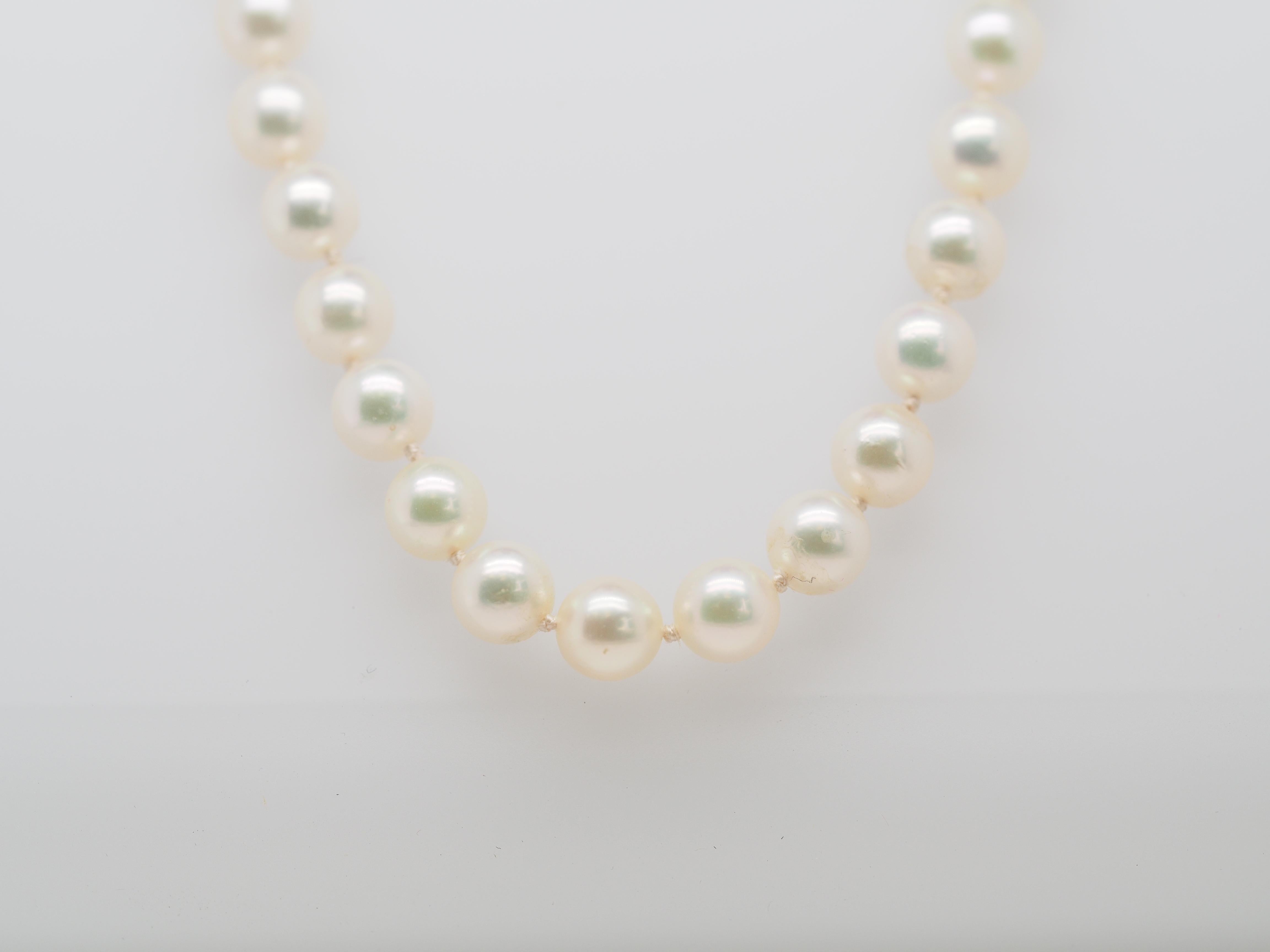 Art Deco 14k White Gold .75cttw Old Mine Brilliant Diamond Necklace For Sale