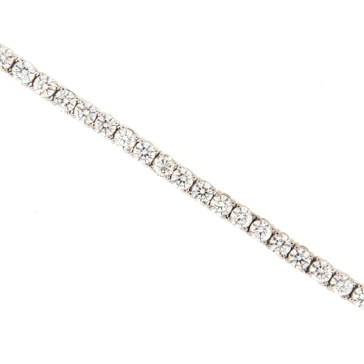 diamond tennis bracelet 6 ct. t.w. in 14k white gold - white gold