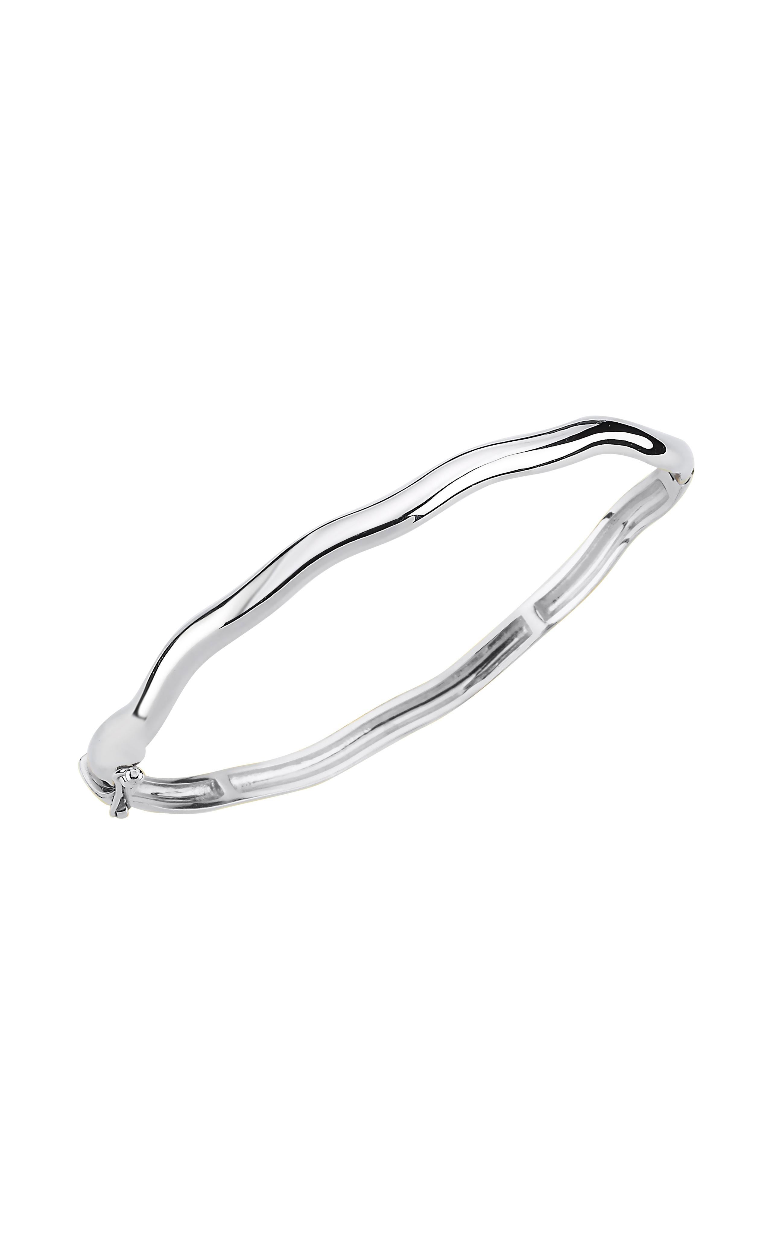 da uomo o donna Bracciale Amorph in oro bianco 14k in vendita