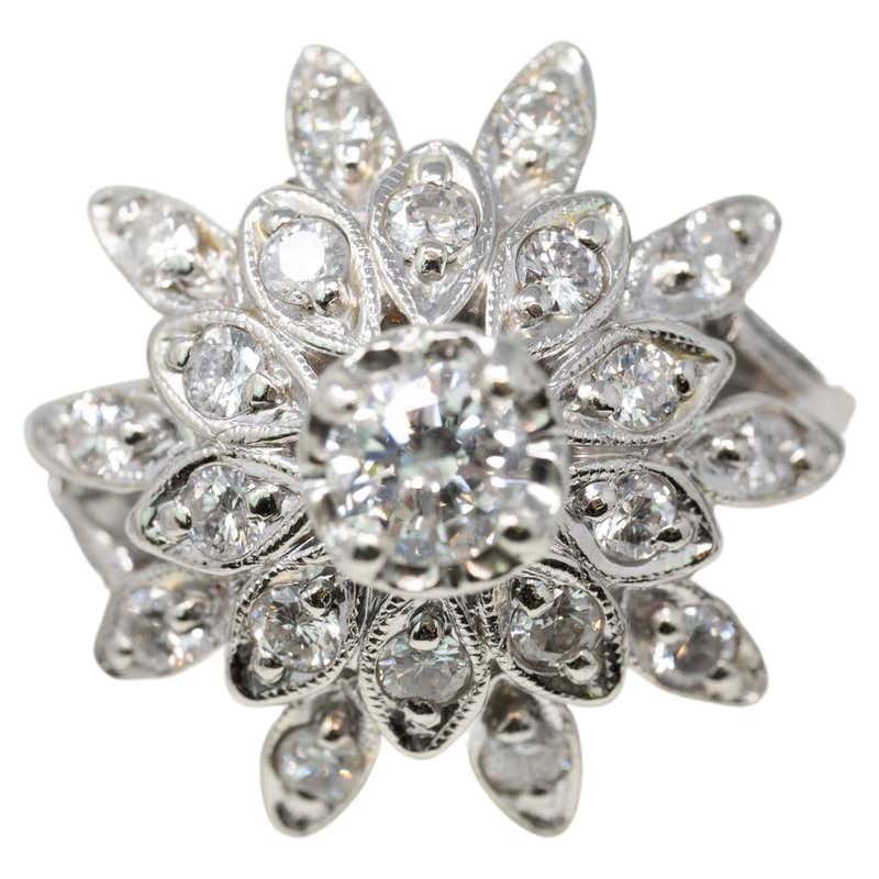 Victorian 14k with Gold and Diamond Ladies Ring For Sale at 1stDibs ...