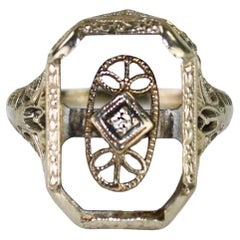 Anello in oro bianco 14K Arte Antiques 2,6g