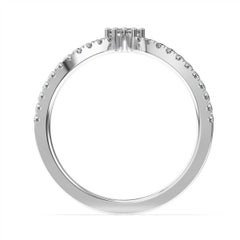 14 Karat White Gold Belle Diamond Ring '1/5 Carat'