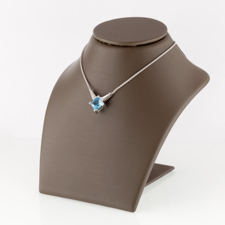 Blue Topaz Pendant main image 1