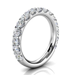 Diamantring, 1 1/2 Karat Weißgold Carole Micro-Prong '1 1/2 Karat tw'