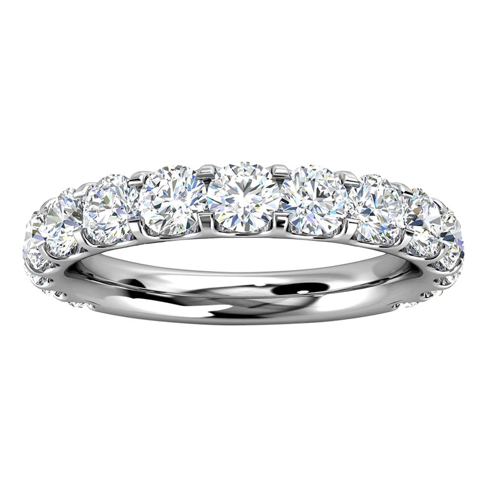 For Sale:  14k White Gold Carole Micro-Prong Diamond Ring '1 1/2 Ct. tw'
