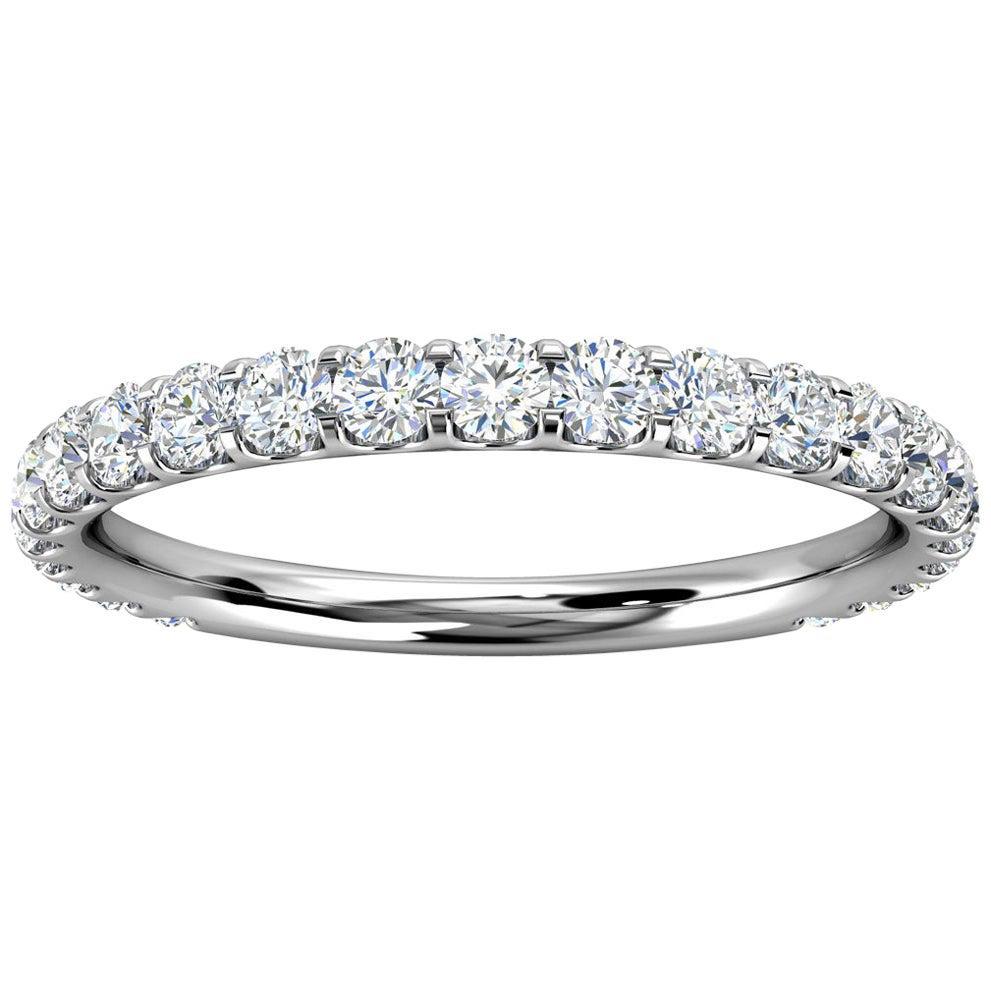 14k White Gold Carole Micro-Prong Diamond Ring '1/2 Ct. Tw'