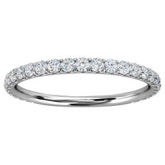 14K White Gold Carole Micro-Prong Diamond Ring '1/3 Ct. tw'