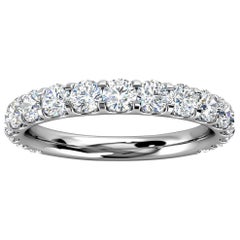 14k White Gold Carole Micro-Prong Diamond Ring '1 Ct. tw'