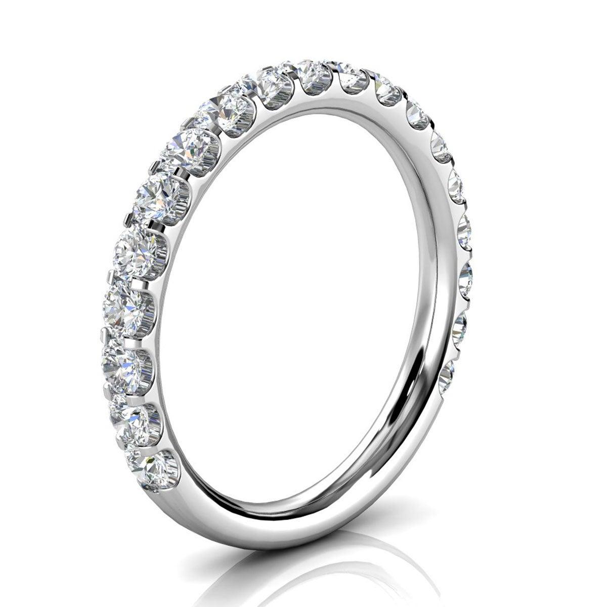 For Sale:  14k White Gold Carole Micro-Prong Diamond Ring '3/4 Ct. tw' 2