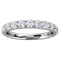 14k White Gold Carole Micro-Prong Diamond Ring '3/4 Ct. tw'