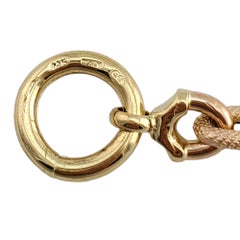 14K White Gold Chain with Cross