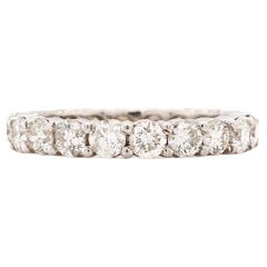 14K Marquise Diamond Eternity Band White Gold For Sale at 1stDibs ...