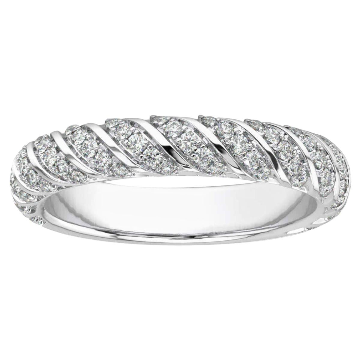 14K White Gold Constance Diamond Ring '2/5 Ct. tw' For Sale