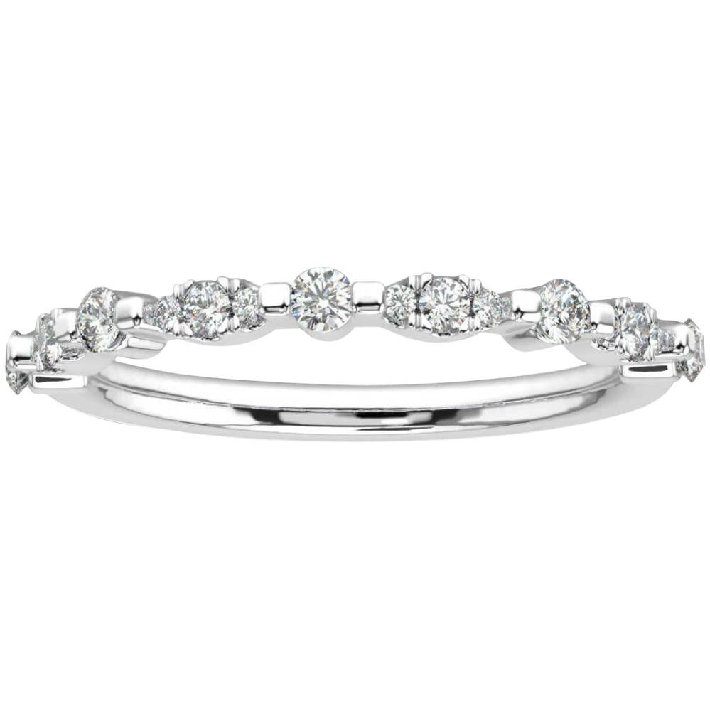 14K White Gold Dalia Diamond Ring '1/4 Ct. tw' For Sale