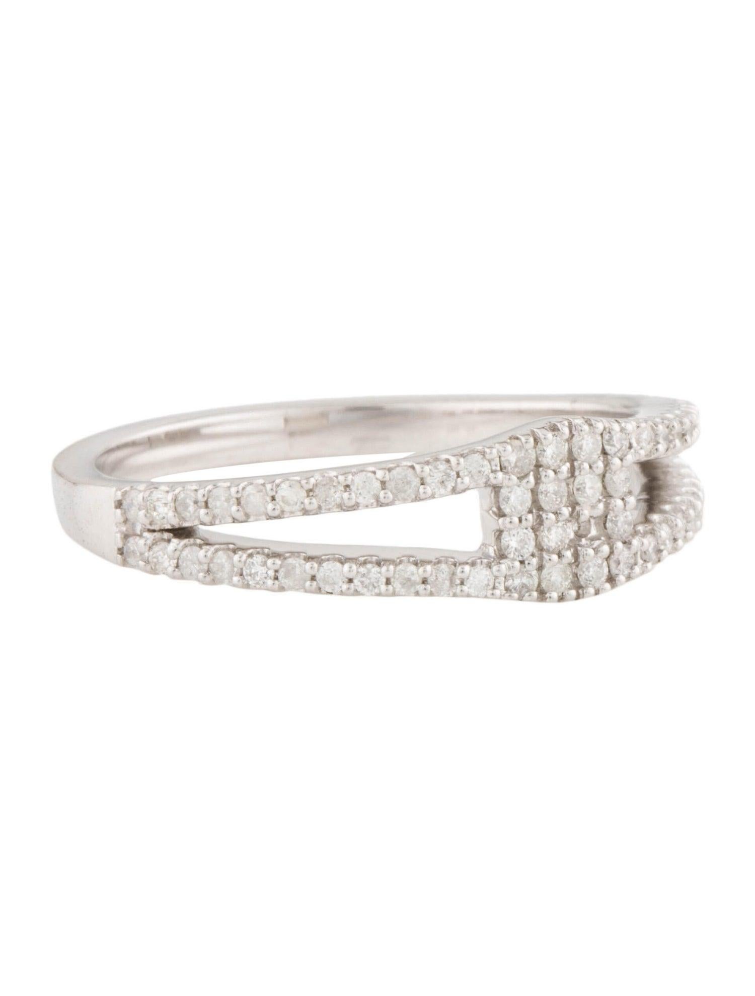 Elevate your jewelry collection with our exquisite 14K White Gold Diamond Band, a symbol of elegance and timeless beauty. This meticulously crafted band features 60 round brilliant cut diamonds, totaling 0.33 carats, set in luxurious 14K white gold.