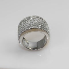 Bague en or blanc 14K avec diamant 1.00ct