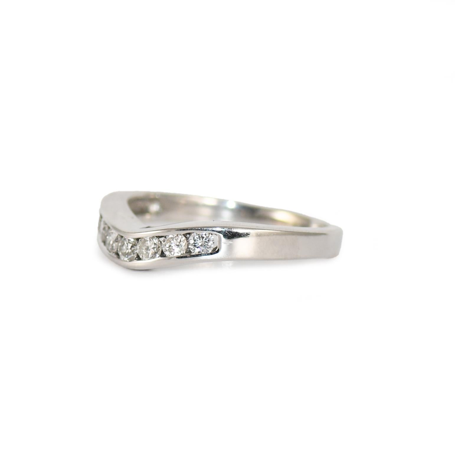 14K White Gold Diamond Bridal Ring Set EGL Certified 1.15tdw For Sale 5